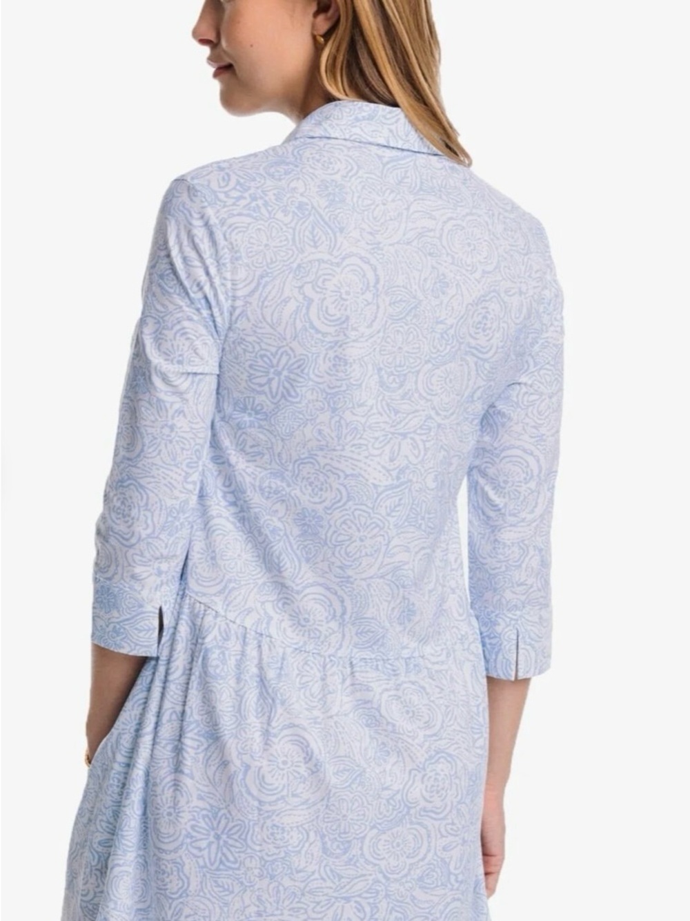 Southern Tide Cara Brrr Forever Forever Floral Dress Women’s Size Large - Picture 3 of 12